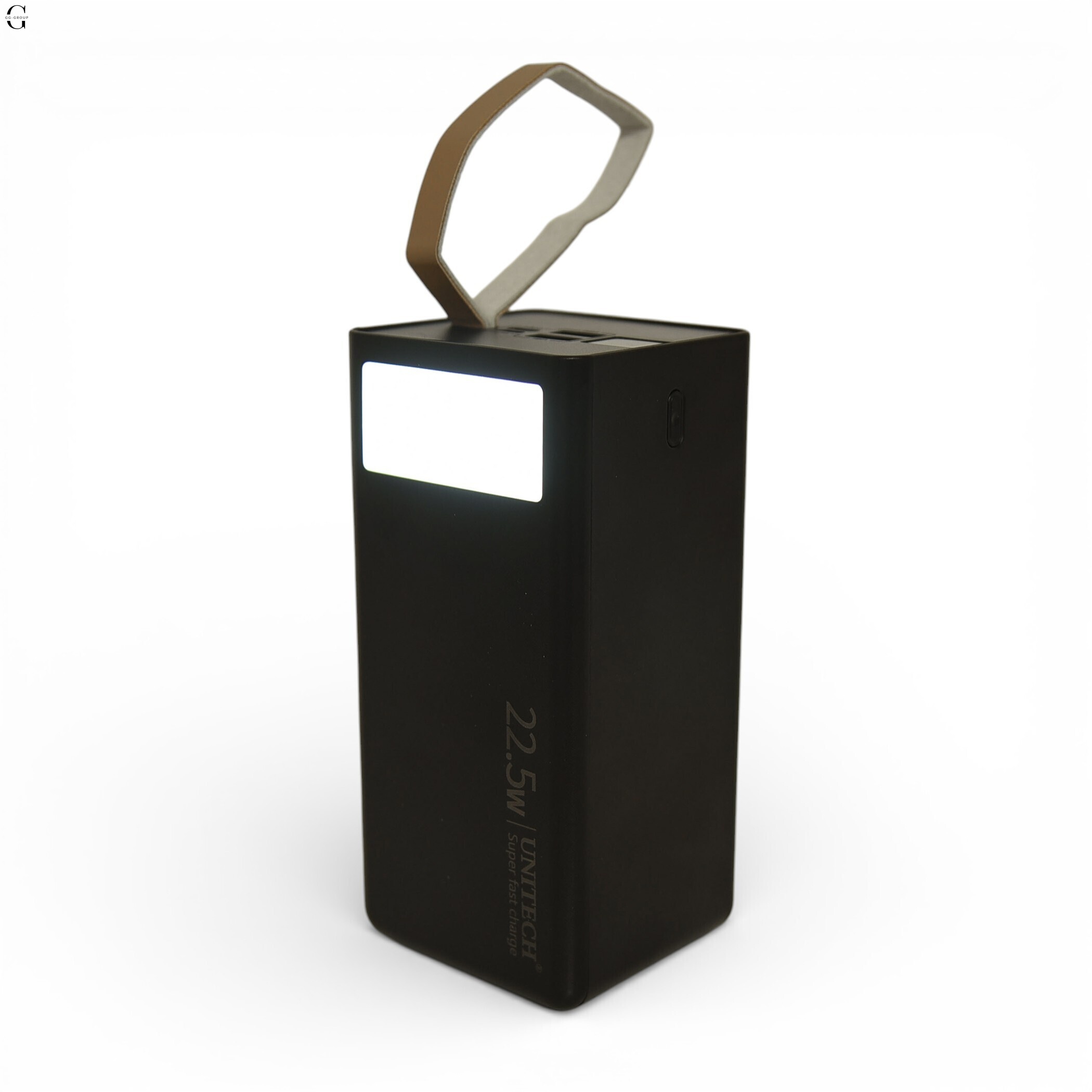 Power Bank UNITECH U86A 50000mAh 22.5W, 2×USB + Type-C,
