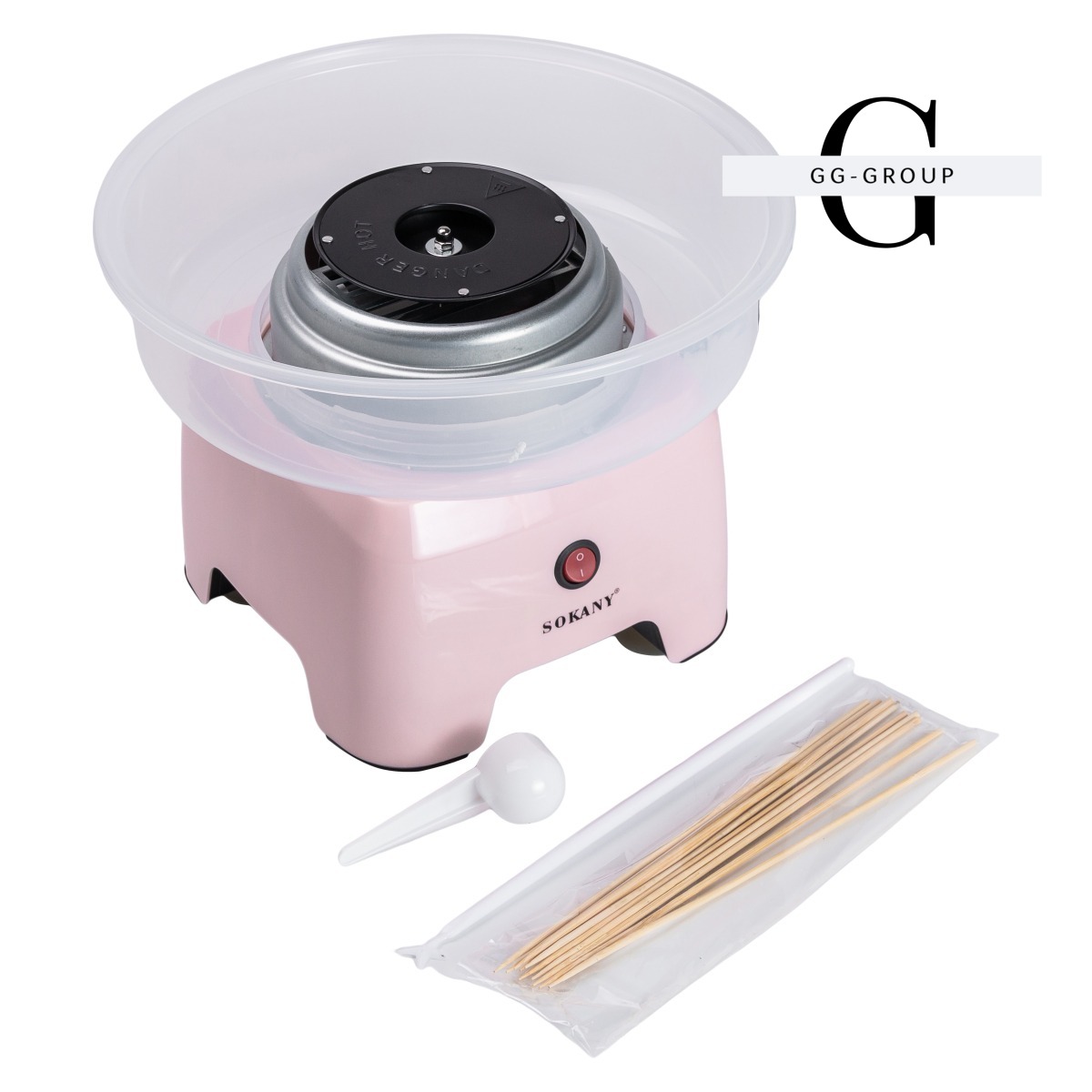 Аппарат для сладкой ваты Sokany SK-520