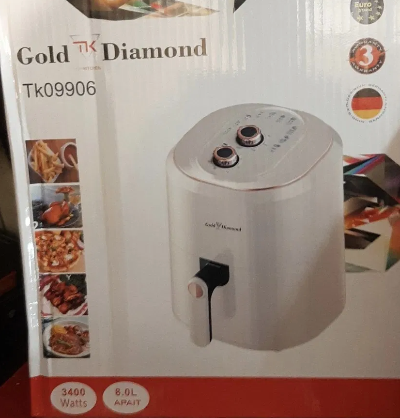Аэрофритюрница Gold Diamond TK09906 Белый