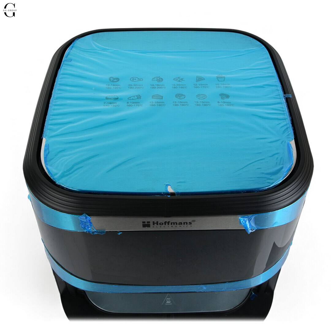 Аерофрітюрниця Hoffmans HM-788 12L з двома ТЕНами, 2400W, сенсорним керуванням та 12 режимами