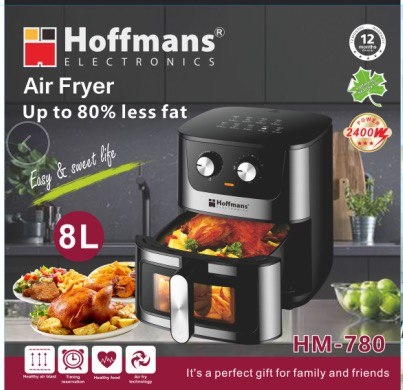 Аэрофритюрница Hoffmans HM-780 8 л 2400 Вт.
