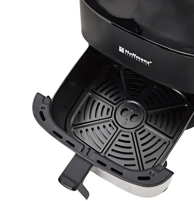 Аэрофритюрница Hoffmans HM-785 8 Л 2000 Вт с сенсорным LCD-экраном и 10 автопрограммами.