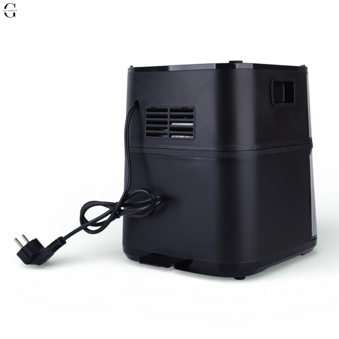 Аэрофритюрница + Гриль 2в1 DOMOTEC MS-3225 7л 3800W без масла, быстрое приготовление