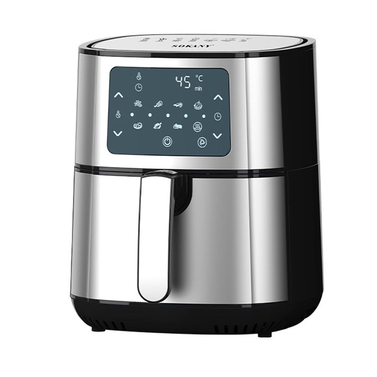 Аерогриль-фритюрниця SOKANY SK-ZG-8048 | 7 л, 1700 Вт, до 200°C, захист від перегріву