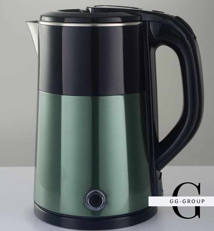 Чайник электрический из нержавеющей стали DOMOTEC MS-5029 GREEN