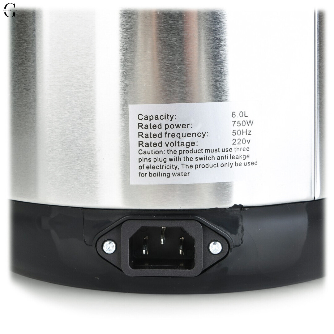 Термопот DOMOTEC MS-6000 6 л 750 Вт - электрочайник-диспенсер с поддержанием температуры