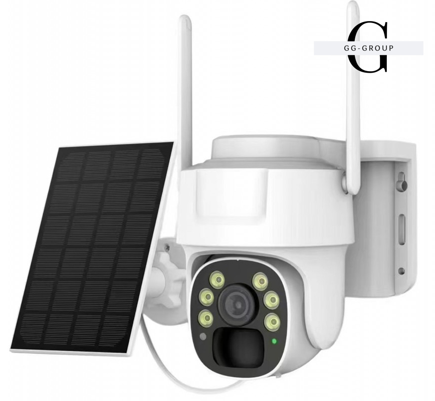 Камера відеоспостереження PTZ вулична WiFi Y009 (V380PRO) із сонячною панеллю