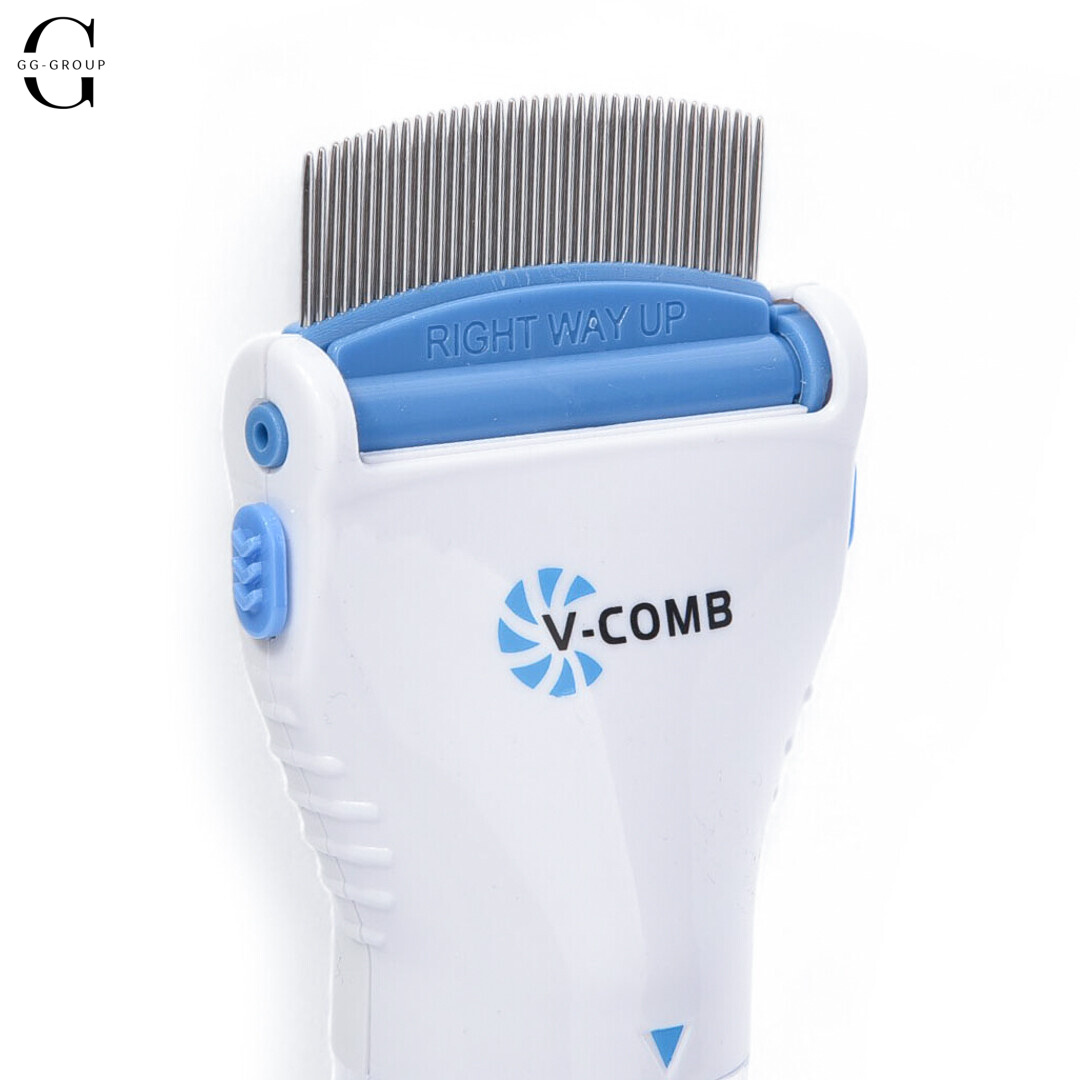 Гребінець від вошей з витяжкою licrtec V-comb