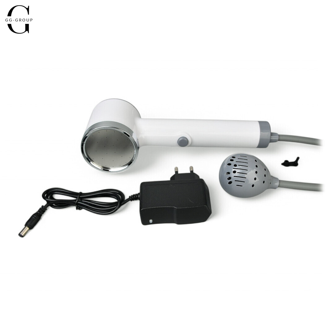 Портативний душ високого тиску бездротовий душ Shower Head AND LY-595 з акумулятором та вбудованою помпою для кемпінгу, подорожей та дачі