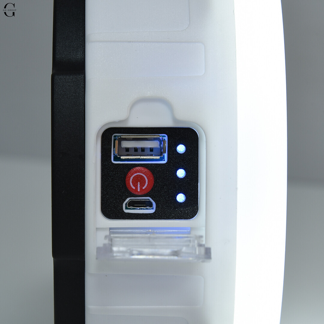 Ліхтар кемпінговий акумуляторний підвісний USB 11×14 см туристичний підвісний ліхтар HP-DT-2