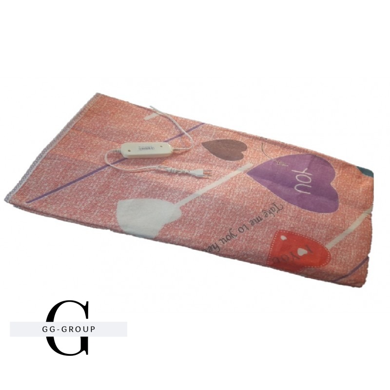 Простынь электрическая Electric Blanket 150х180см (сердце)