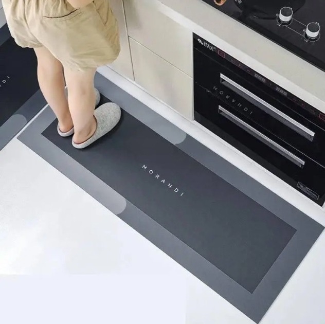 Коврик влаговпитывающий для ванной комнаты и туалета 40х120см HOME-MA-5 BATHROOM-W003