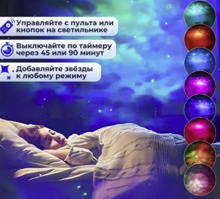 Нічник проектор зоряного неба Astronaut.