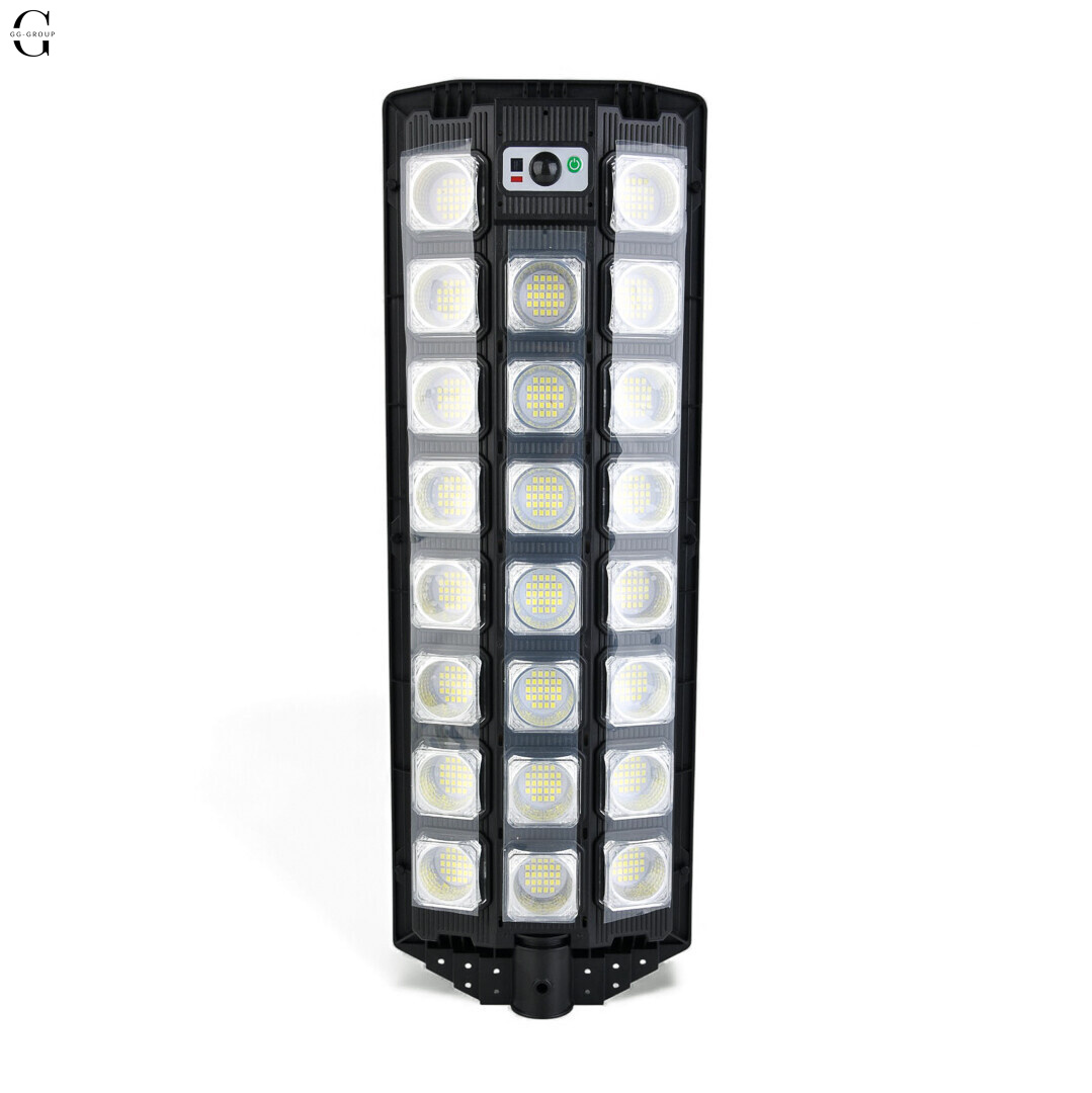 Солнечный уличный прожектор 228 LED W7101A-8 с датчиком движения и дистанционным управлением