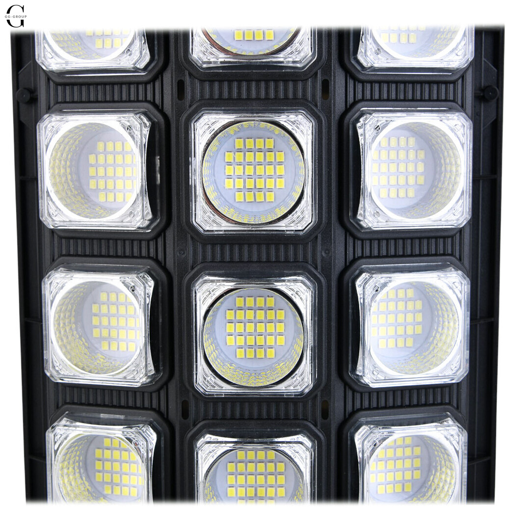 Солнечный уличный прожектор 228 LED W7101A-8 с датчиком движения и дистанционным управлением