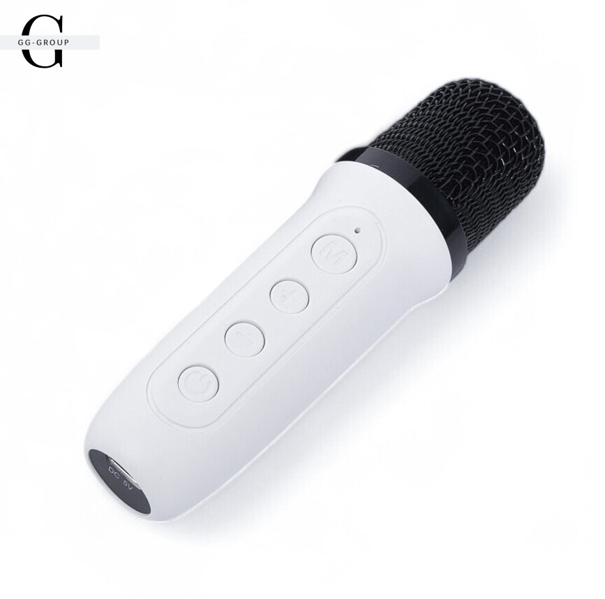 Ночник-лампа караоке 3в1 с беспроводной Bluetooth колонкой Lightshow и 1 микрофоном YS-110
