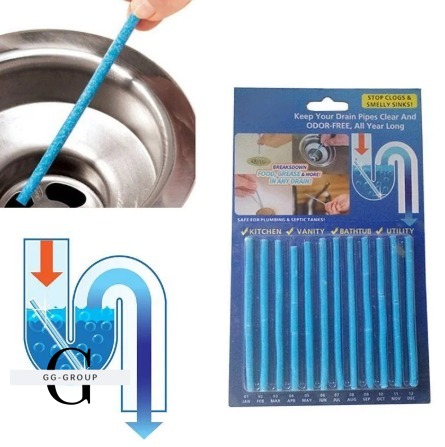 Палочки от засора раковины и канализации Sani Sticks