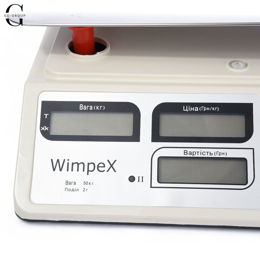 Ваги торговельні Wimpex WX5004 до 50 кг
