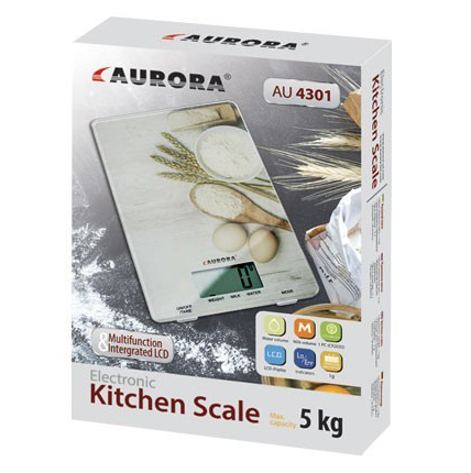 Ваги кухонні AURORA AU-4301 5кг