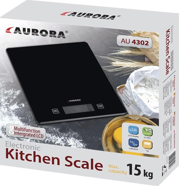 Ваги кухонні AURORA AU-4302 15кг