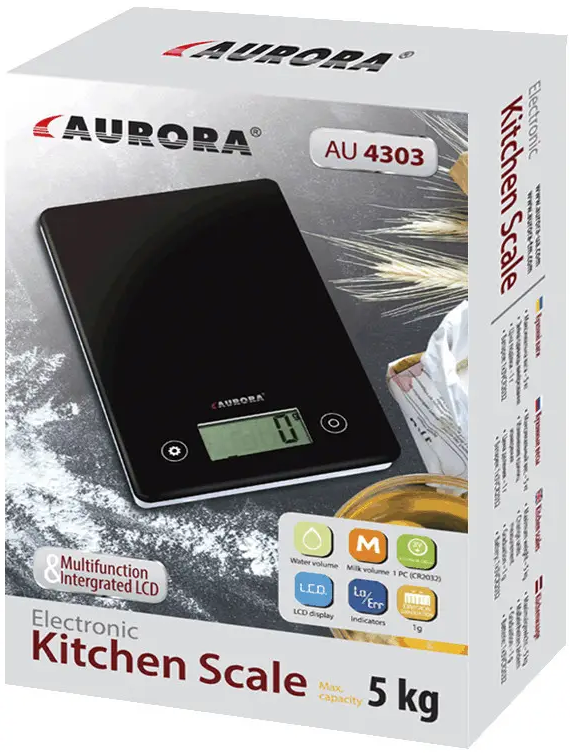 Ваги кухонні AURORA AU-4303 5кг