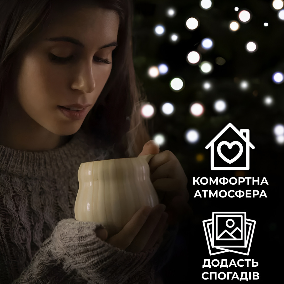 Гірлянда нитка 22 м на 500 LED лампочок світлодіодна чорний провід 8 режимів работи Білий