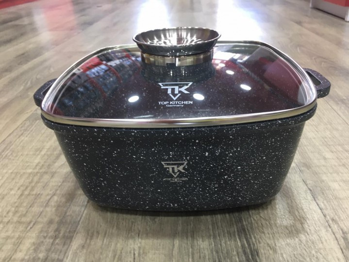 Кастрюля Top Kitchen 24 см TK00055 Серая
