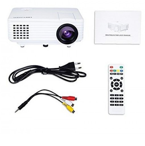 Проектор мультимедийный RIAS DL-810 LED 1000 люмен White