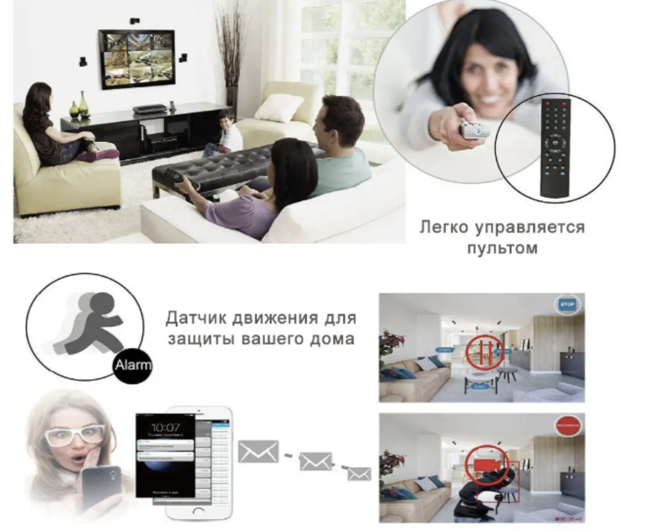 Система відеоспостереження 5G KIT WiFi 4CH