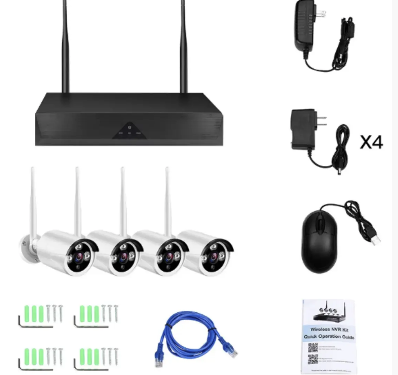 Система відеоспостереження 5G KIT WiFi 4CH