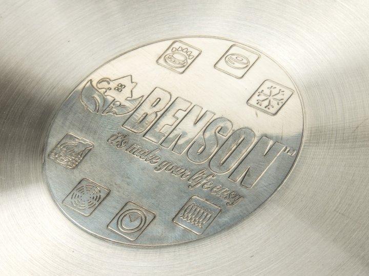 Набор кастрюль Benson BN-190 (ёмкость 2,1 л, 2,9 л, 3,9 л)
