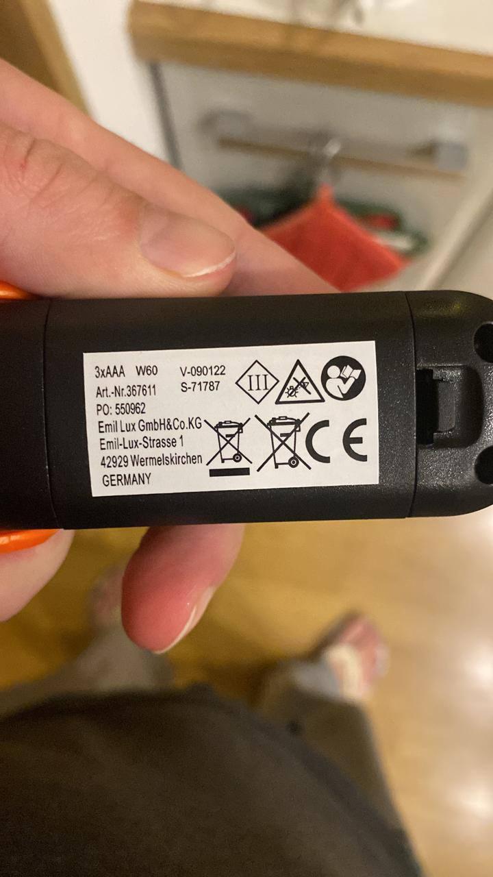 LED ліхтар OBI 3W