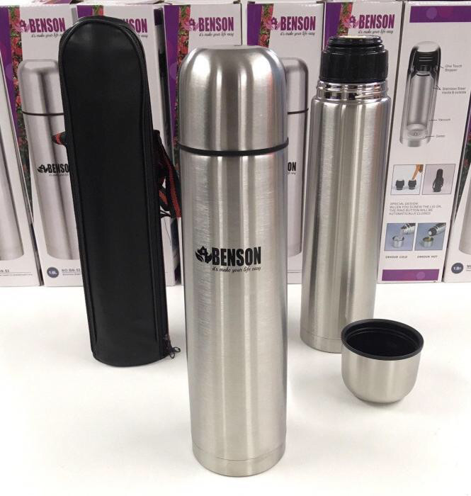 Вакуумный Термос из нержавеющией стали Benson BN-050 350ML