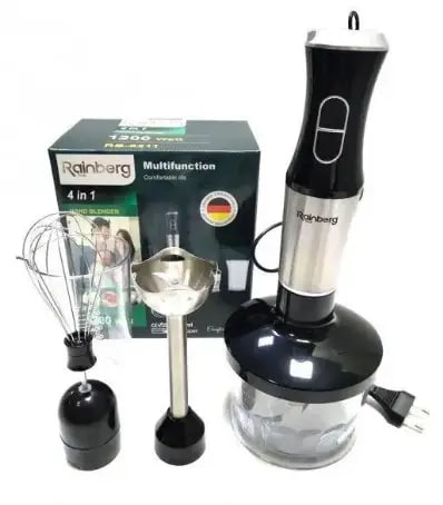 Блендер занурювальний 4в1 Rainberg RB-6211 1200W