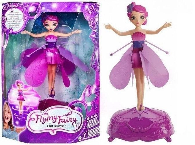 Лялька летающая фея Flying Fairy с базой