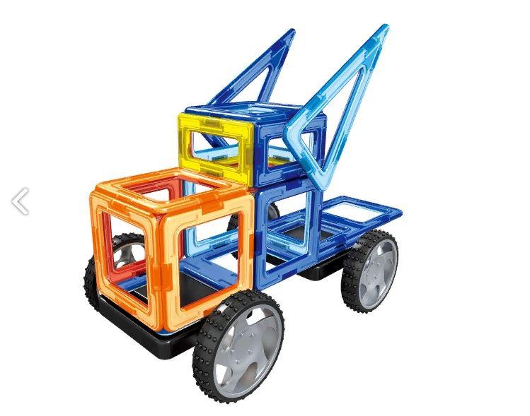 Конструктор LT3003 магнітний, транспорт, 87 деталей Magnit/Magical/LIMO TOY
