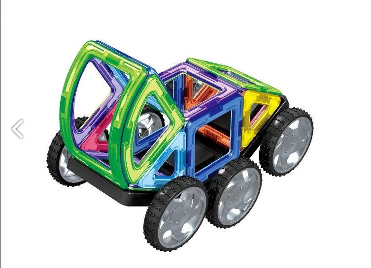 Конструктор LT3003 магнітний, транспорт, 87 деталей Magnit/Magical/LIMO TOY