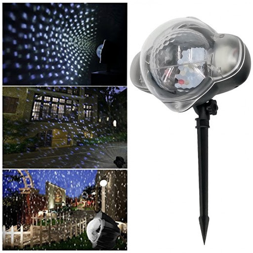 Кольоровий проектор лазерний Snow flower Lamp Pro 2