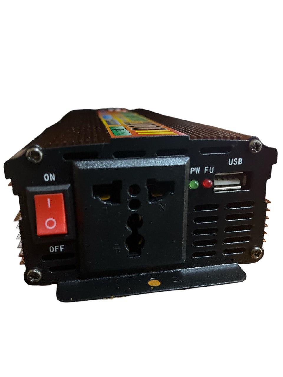 Інвертор напруги 12V-220V 2000W UKC