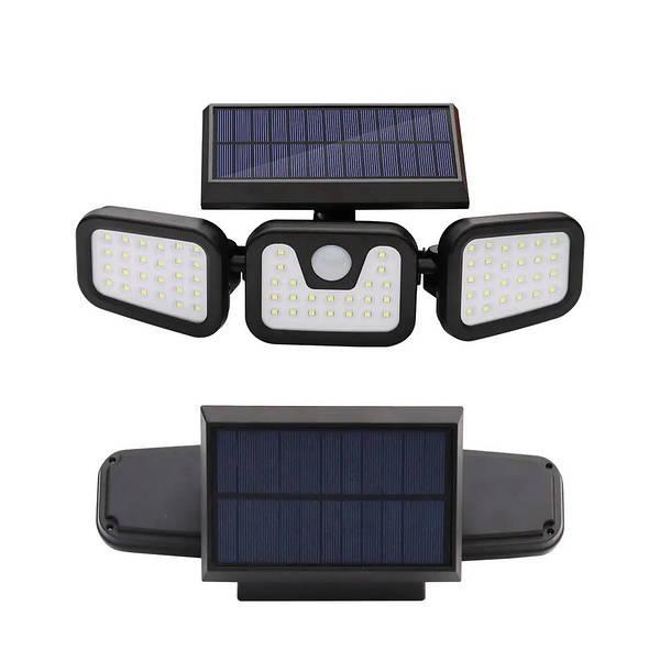 Вуличний ліхтар на сонячній батареї з датчиком руху Split solar wall lamp NF-866/1725 (FL-1725A)