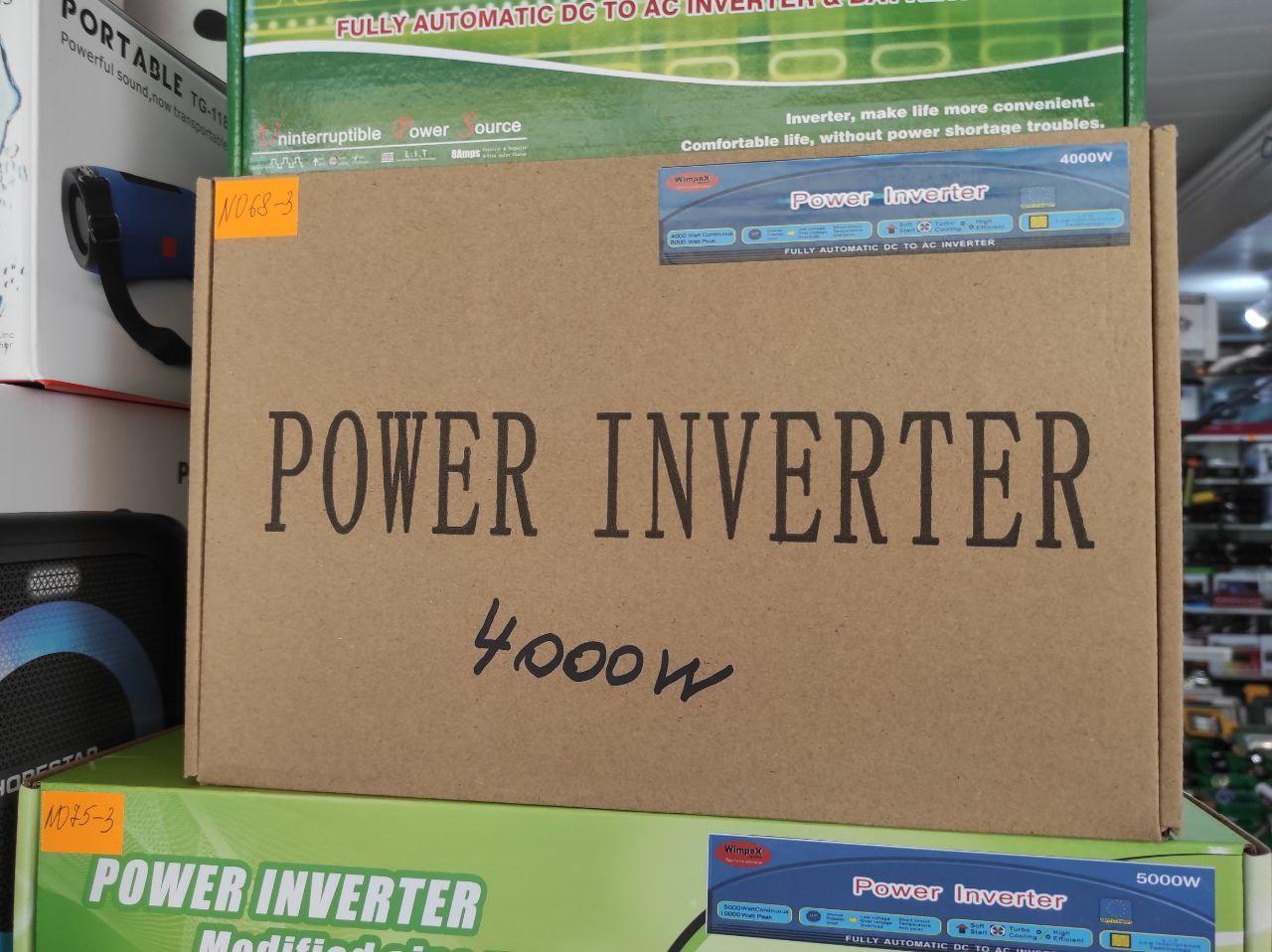 Инвертор напряжения 12V-220V 4000