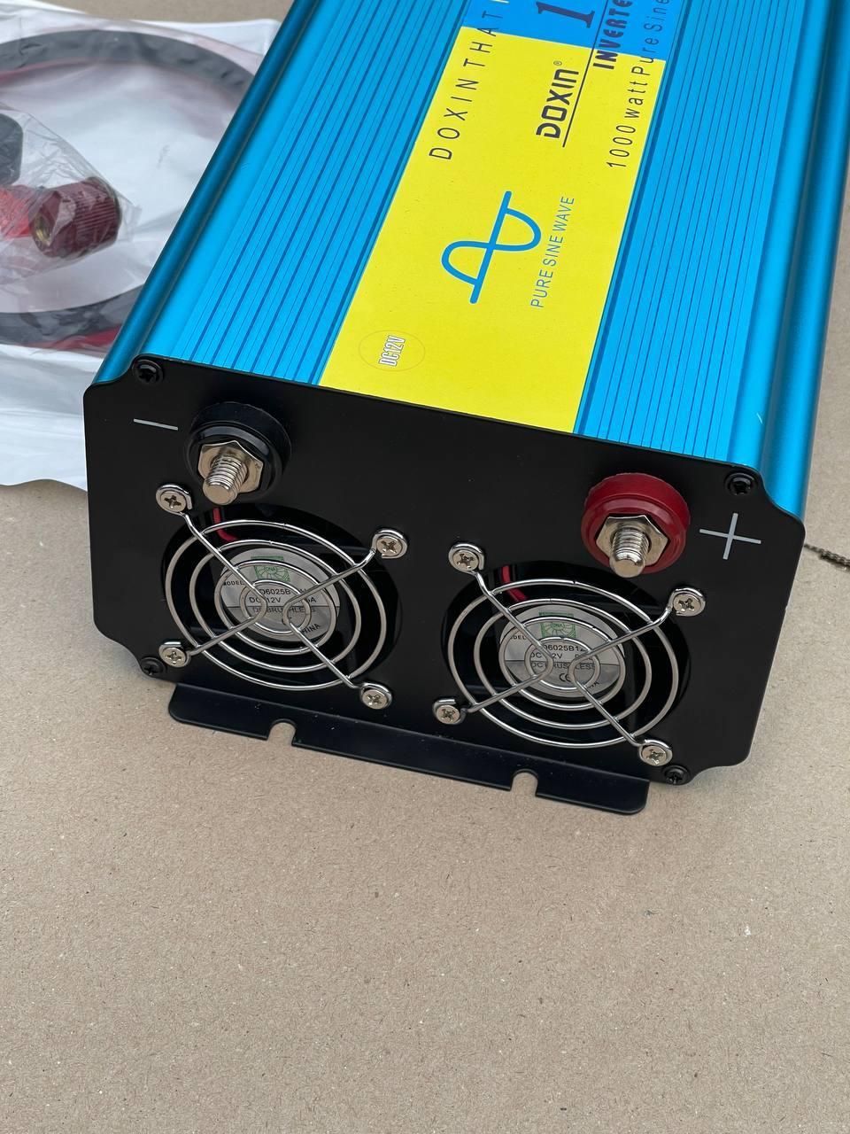Інвертор напруги -220V Чистий Сінус Пряма Сінусоїда 1500