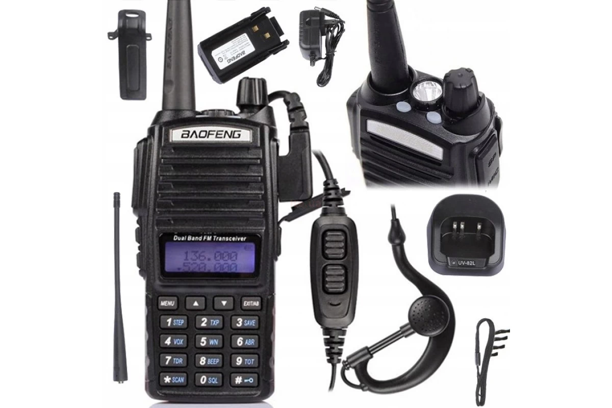 Портативна рація EL-82 Baofeng UV (Earphone)