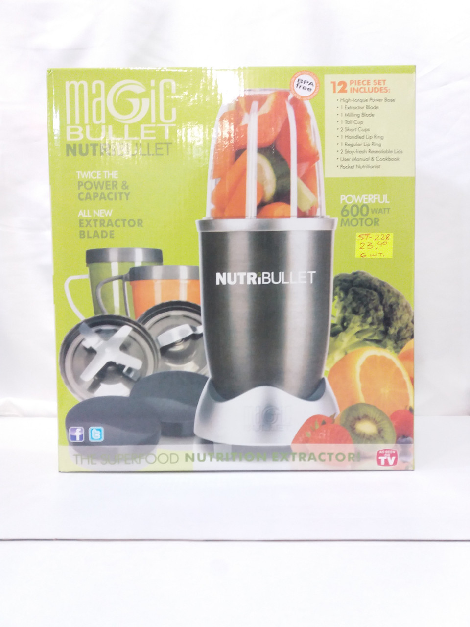 Кухонный блендер Nutribullet 600 W