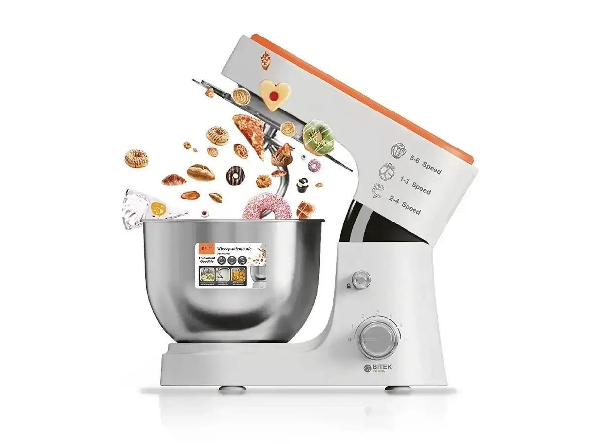 Миксер-тестомес стационарный BITEK BT-6611 800Вт