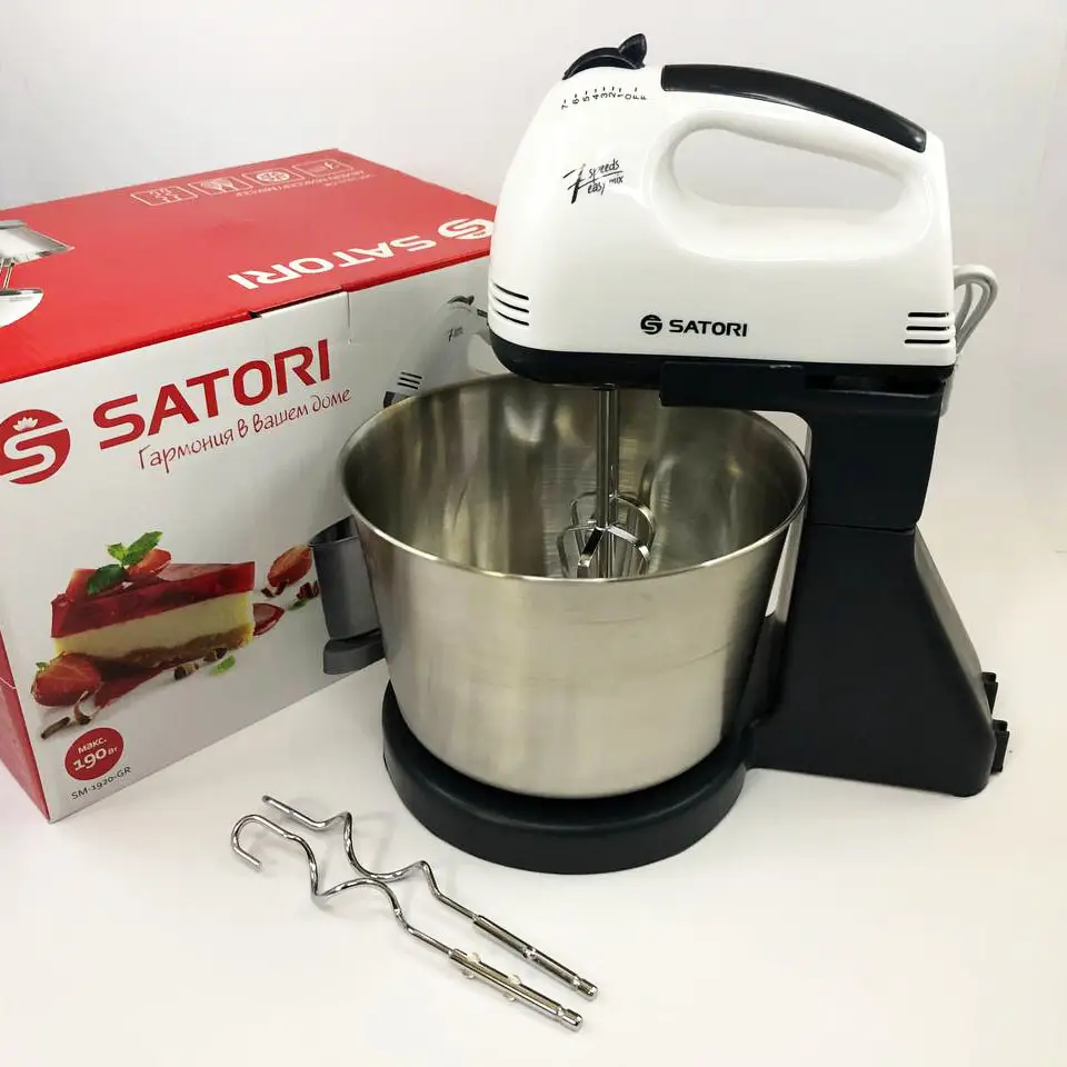 Миксер с чашей Satori SM-1920-GR