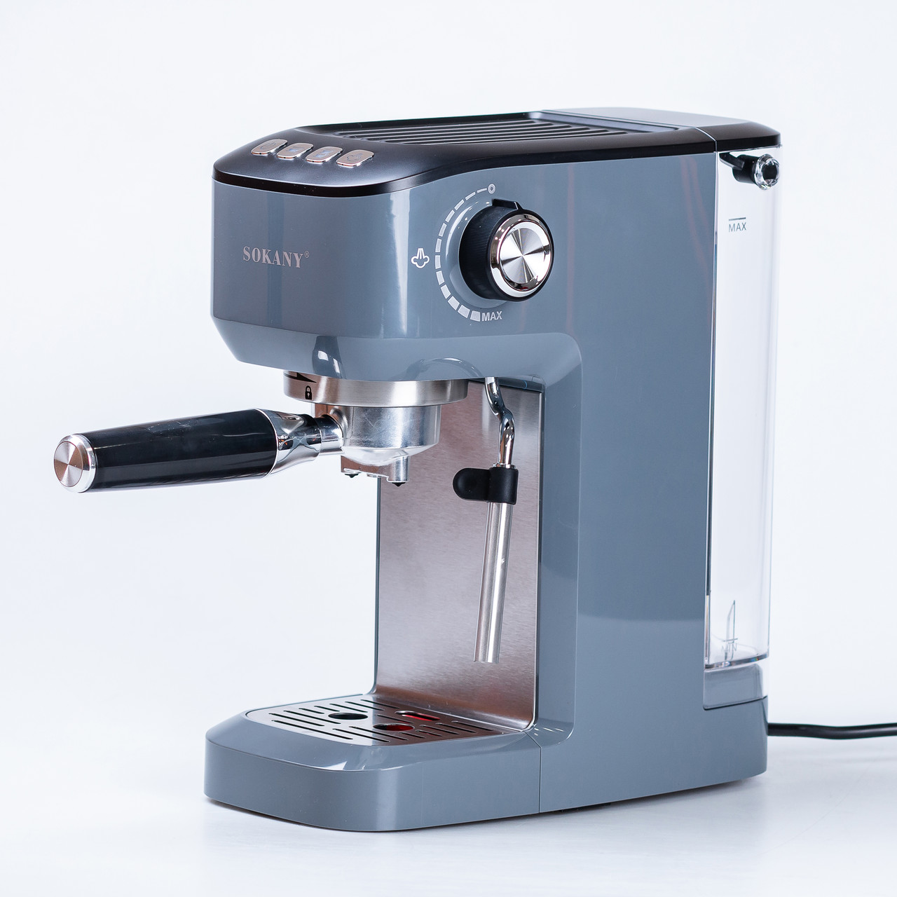 Кавоварка рожкова Sokany Cofee Maker 1.2л еспресо кавоварка для дому