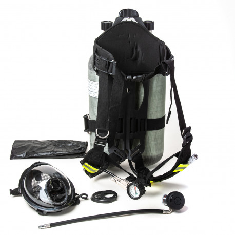 Дихальний апарат SCBA з повітряним балоном 6.8 л, 300 Бар, стандарт EN 12245, Китай