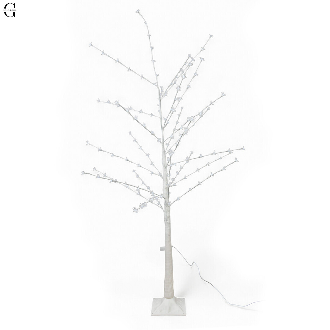 LED-дерево САКУРА  декоративне 1.5 м, 144 LED, біле світло, RGB, 8 режимів