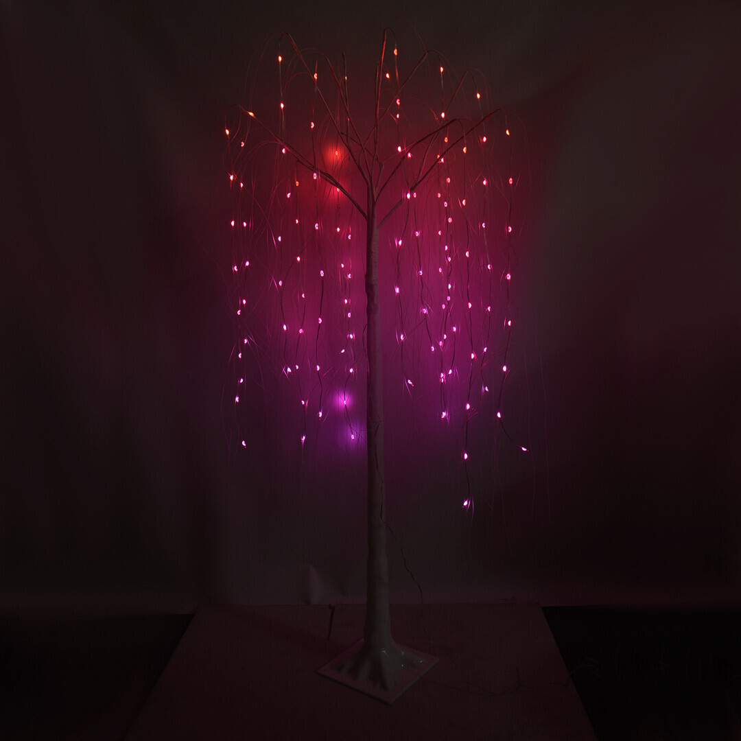 LED-дерево «Іва» 1,5м, 120 LED, RGB, пульт + мобільний додаток